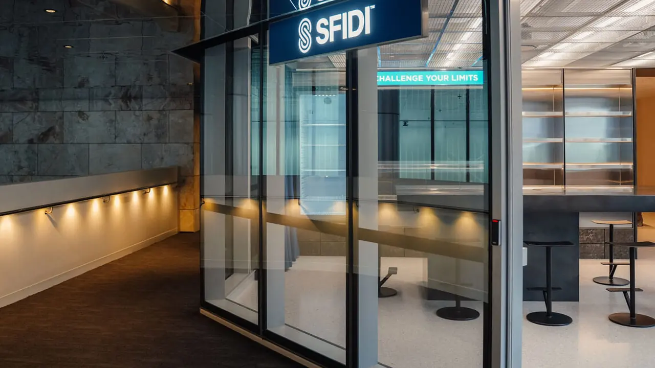 Reception and recovery area at SFIDI in the Rialto, Melbourne