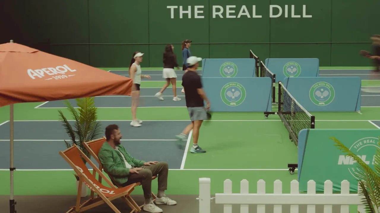 Pickleball courts at The Real Dill, Ravenhall